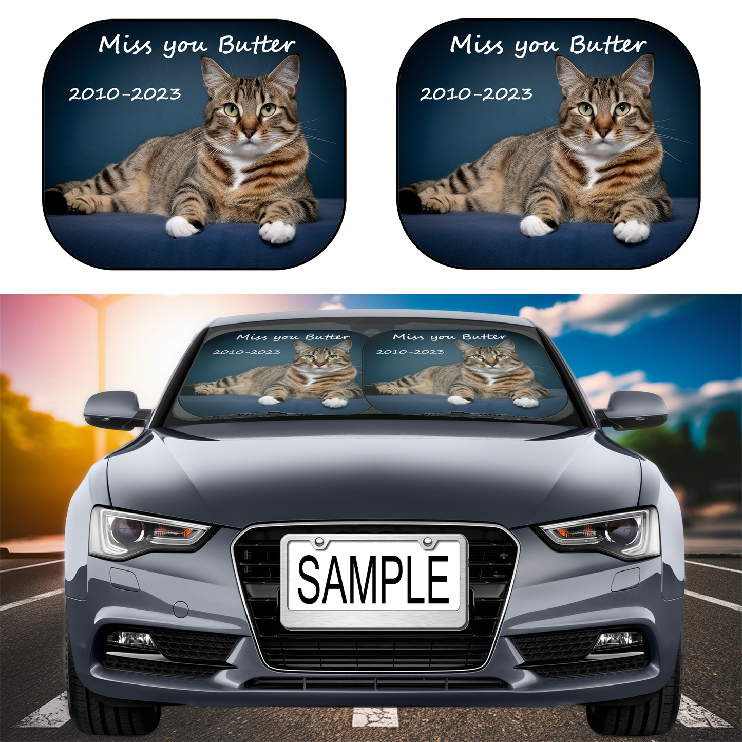 Sun Shade for Pet Memorabilia