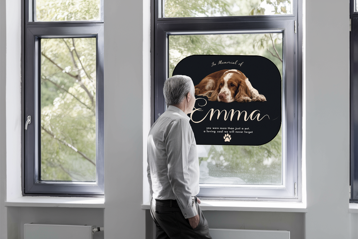 Sun Shade for Pet Memorabilia